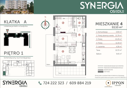 Mieszkanie w inwestycji: SYNERGIA