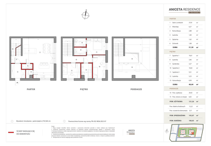Dom w inwestycji: Aniceta Residence