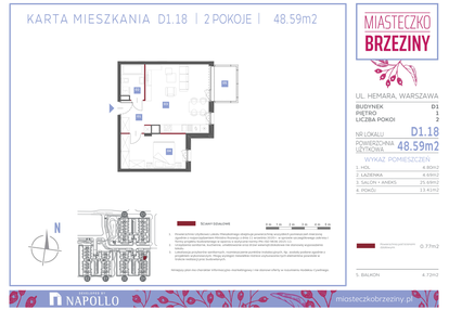 Mieszkanie w inwestycji: Miasteczko Brzeziny II