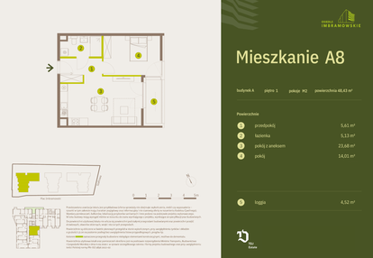Mieszkanie w inwestycji: Osiedle Imbramowskie
