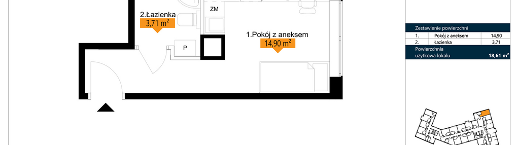 Mieszkanie w inwestycji: ŁACINA SPOT