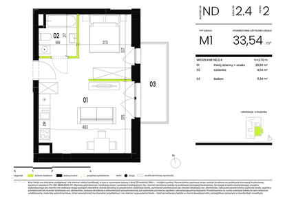 Mieszkanie w inwestycji: Ogrody Staromiejskie