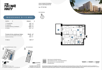 Mieszkanie w inwestycji: Nowe Promenady etap II