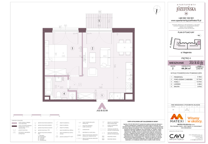 Mieszkanie w inwestycji: Apartamenty Józefińska