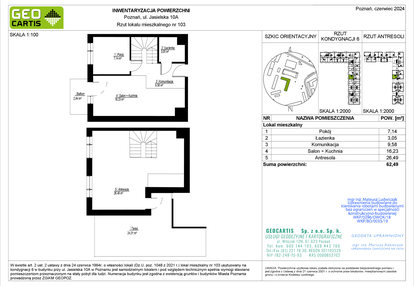 Mieszkanie w inwestycji: Jasielska 8C