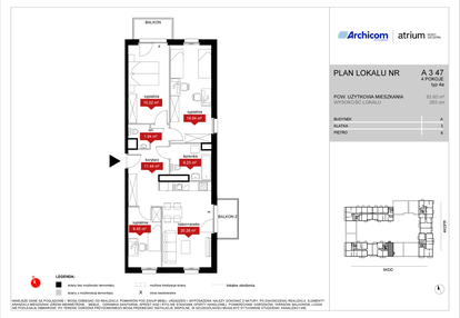 Mieszkanie w inwestycji: Atrium - Nowy Szczepin