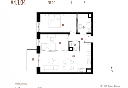 Mieszkanie w inwestycji: Belg Apartamenty etap II