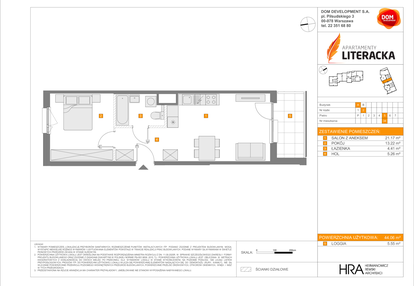Mieszkanie w inwestycji: Apartamenty Literacka