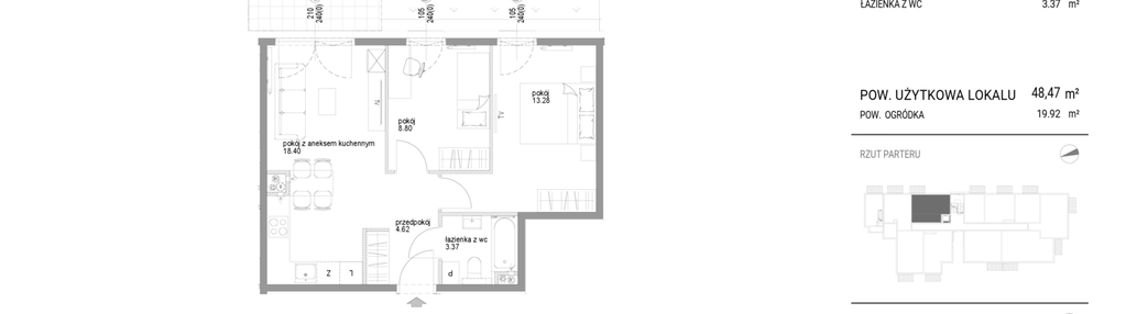 Mieszkanie w inwestycji: Kamienice Pruszczańskie