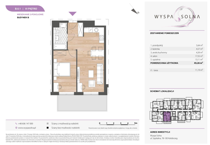 Mieszkanie w inwestycji: Wyspa Solna Etap III, budynek B