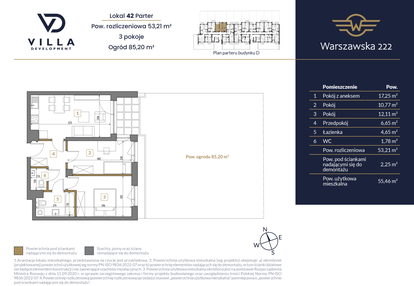 Mieszkanie w inwestycji: Warszawska 222 bud. D