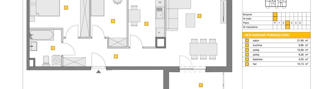 Mieszkanie w inwestycji: Osiedle Rapsodia etap 2