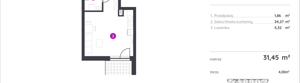 Mieszkanie w inwestycji: Murapol Osiedle Faktoria