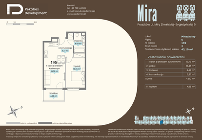 Mieszkanie w inwestycji: Mira