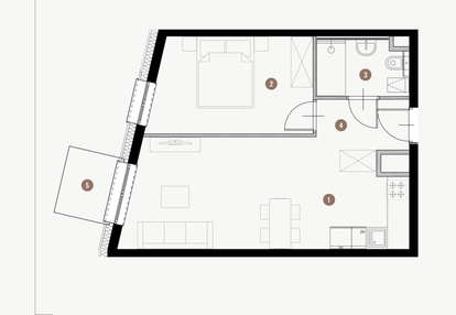 Mieszkanie w inwestycji: Tuwima Apartments