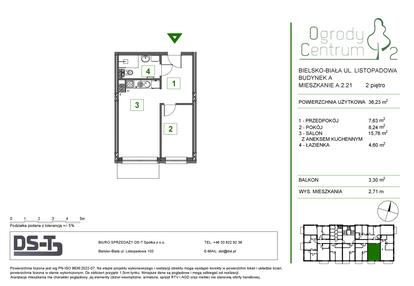 Mieszkanie w inwestycji: Ogrody Centrum 2