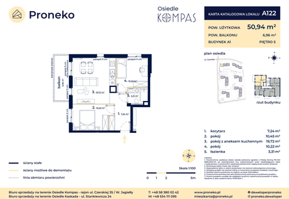 Mieszkanie w inwestycji: Osiedle Kompas