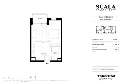 Mieszkanie w inwestycji: Scala