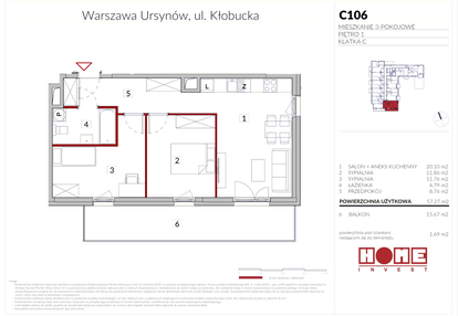 Mieszkanie w inwestycji: Enklawa Ursynów