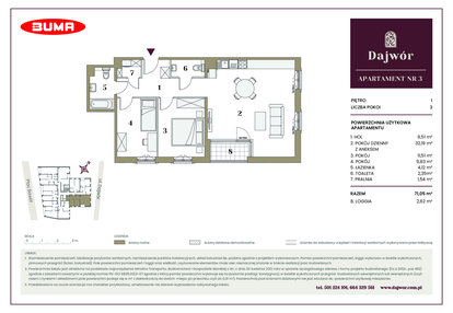 Mieszkanie w inwestycji: Dajwór