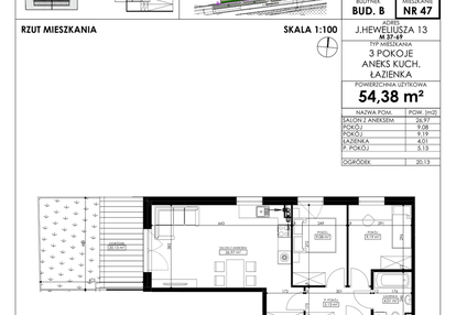 Mieszkanie w inwestycji: Osiedle JAR Heweliusza etap II