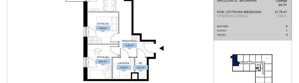 Mieszkanie w inwestycji: Bulwar Północny