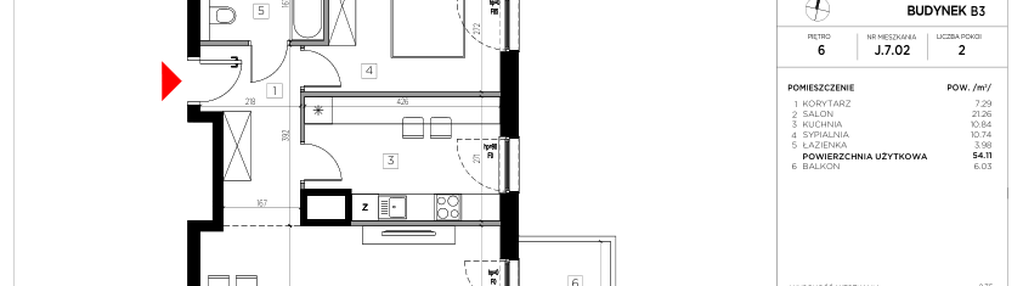 Mieszkanie w inwestycji: CityFlow etap II