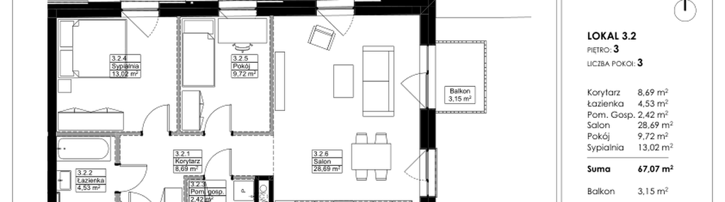 Mieszkanie w inwestycji: Nowa Strycharska | STR 6