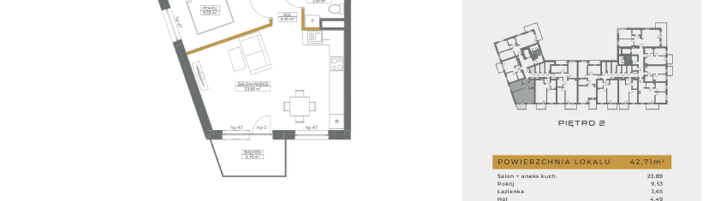 Mieszkanie w inwestycji: PULSE Wzgórze Wolności