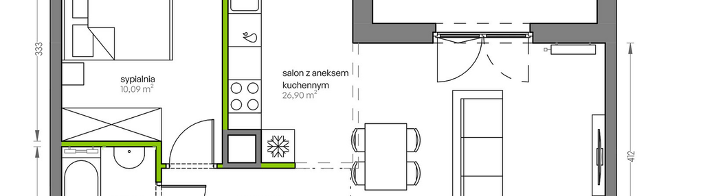 Mieszkanie w inwestycji: City Vibe