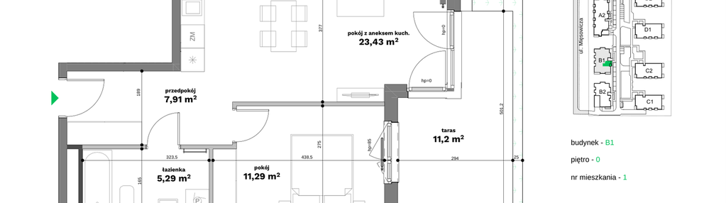 Mieszkanie w inwestycji: Forma Otwarta etap II