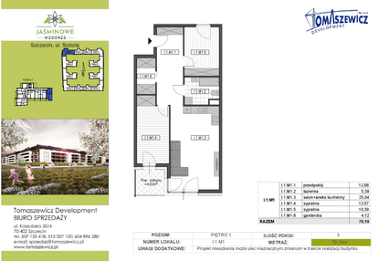 Mieszkanie w inwestycji: Jaśminowe Wzgórze - etap II