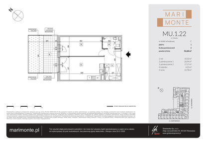Mieszkanie w inwestycji: Marimonte - apartamenty inwestycyjne