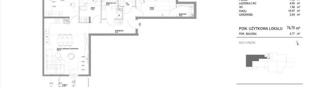 Mieszkanie w inwestycji: Kamienice Pruszczańskie