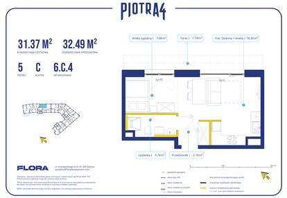 Mieszkanie w inwestycji: Piotra 4