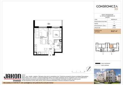 Mieszkanie w inwestycji: Gombrowicza 33 - etap II