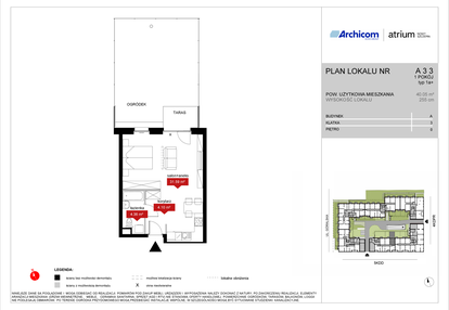 Mieszkanie w inwestycji: Atrium - Nowy Szczepin