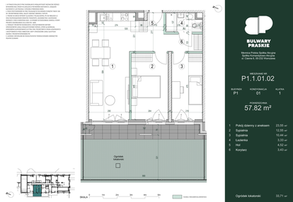 Mieszkanie w inwestycji: Bulwary Praskie etap NOP
