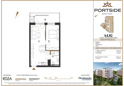 Mieszkanie w inwestycji: Portside Bałtycka