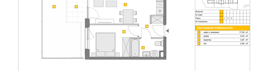 Mieszkanie w inwestycji: Apartamenty Kamieńskiego