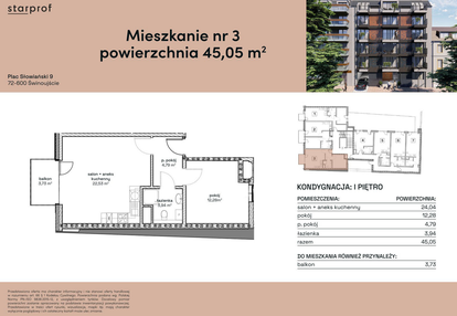 Mieszkanie w inwestycji: Plac Słowiański 9