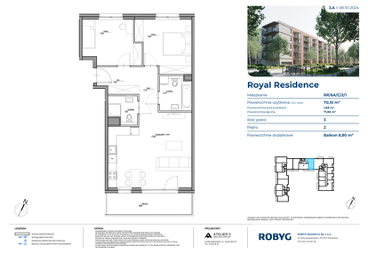 Mieszkanie w inwestycji: Royal Residence 6A