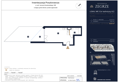 Mieszkanie w inwestycji: Rezydencja Zegrze etap II