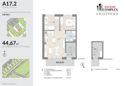 Mieszkanie w inwestycji: Osiedle Gwiazdowo etap 4b