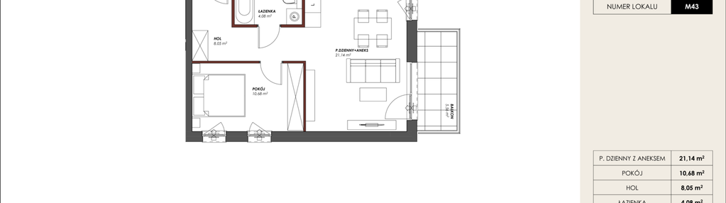 Mieszkanie w inwestycji: Osiedle Senza