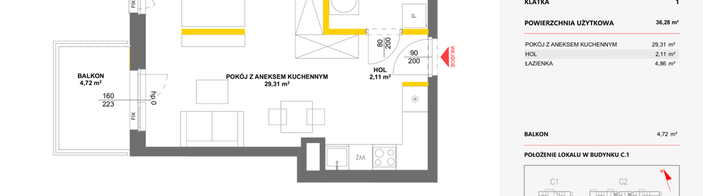 Mieszkanie w inwestycji: Miasteczko Julianów etap 2