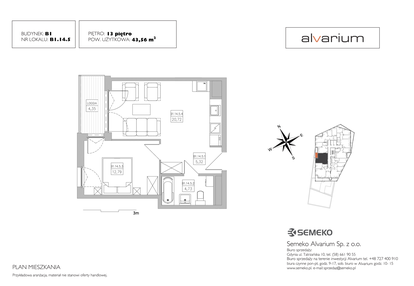 Mieszkanie w inwestycji: Alvarium 2.0