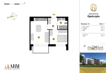 Mieszkanie w inwestycji: Apartamenty Opolczyka