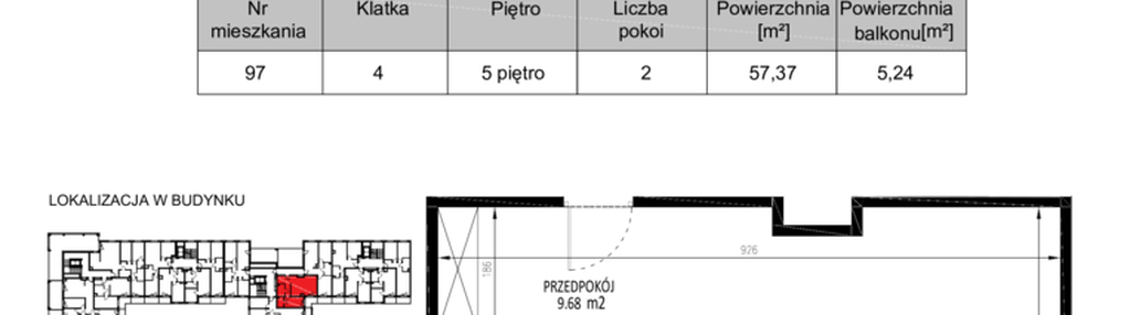 Mieszkanie w inwestycji: Krakowskie Tarasy etap V