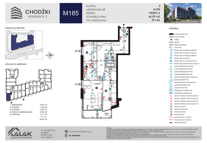 Mieszkanie w inwestycji: Chodźki Residence 2